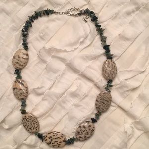 Stone beaded necklace